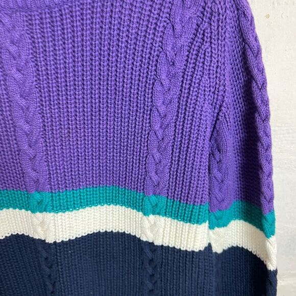 Vintage Purple Sweater - Picture 4 of 8